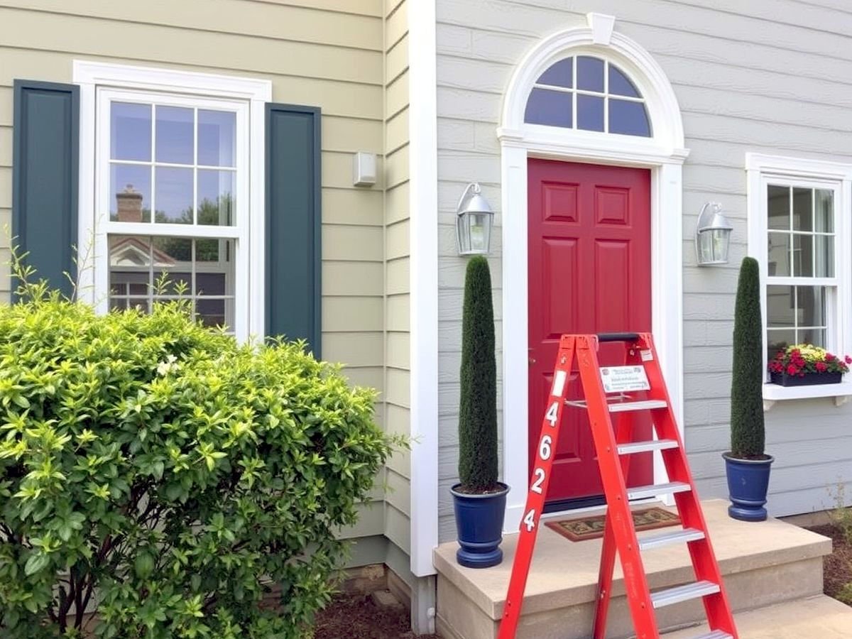 DIY exterior painting