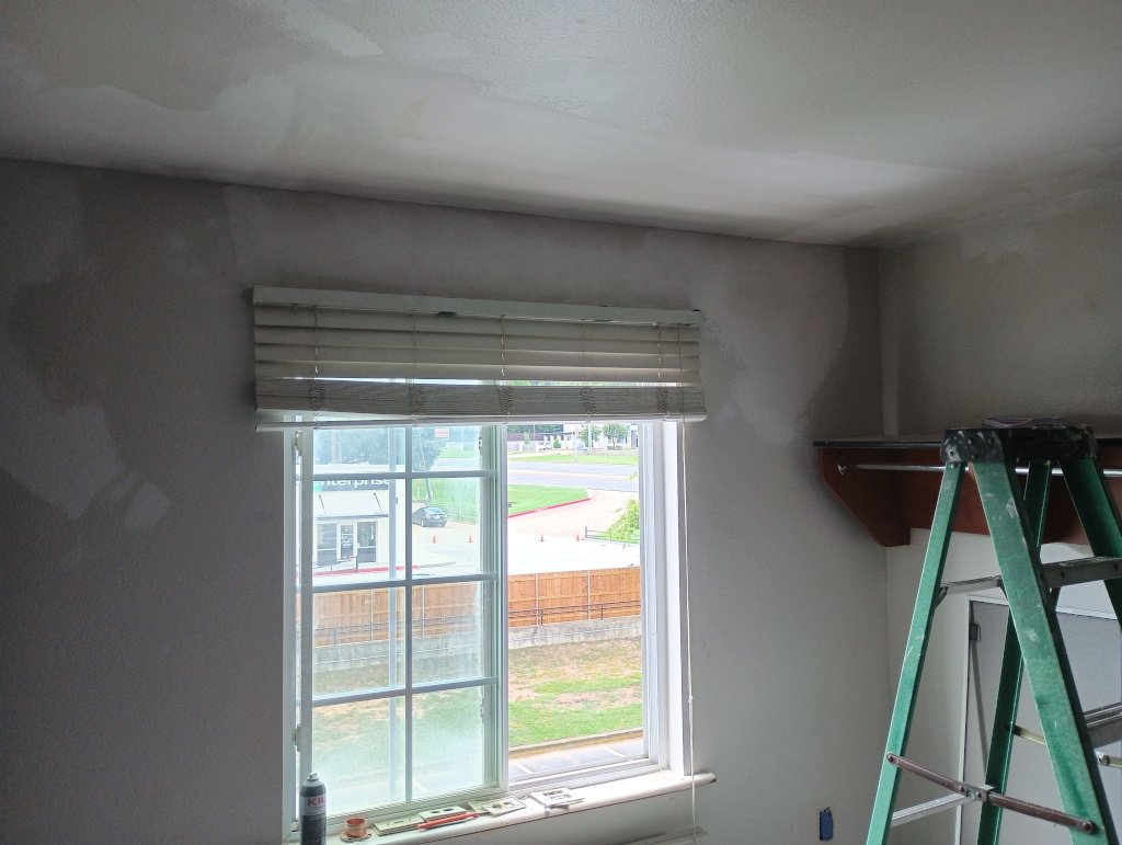 drywall repair texture