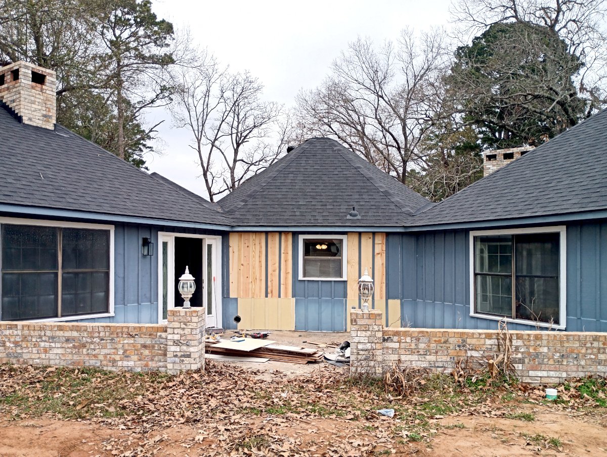 Exterior Transformation in Troup, Near Lake Tyler East