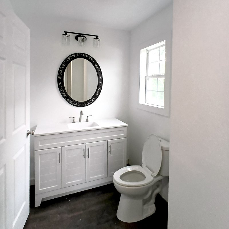 Bathroom remodel project completed in Tyler, TX